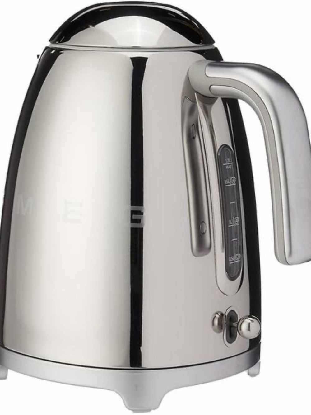 SMEG 1.7 liter Stainless Steel Electric Kettle - Chrome Finish